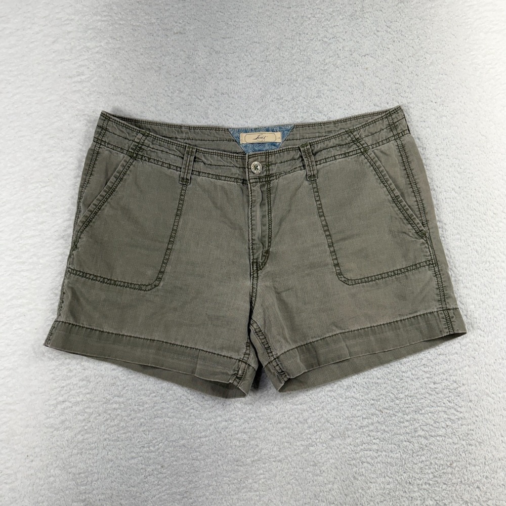 Levi's Crafted with Pride Women's 14 (W36) Chino Shorts Flap Buttons 100% Cotton